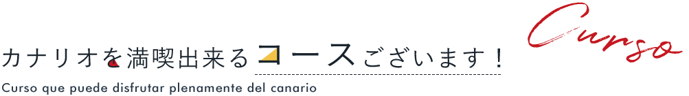 コースございます